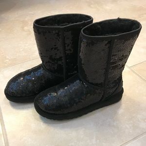 UGG Black Sequin